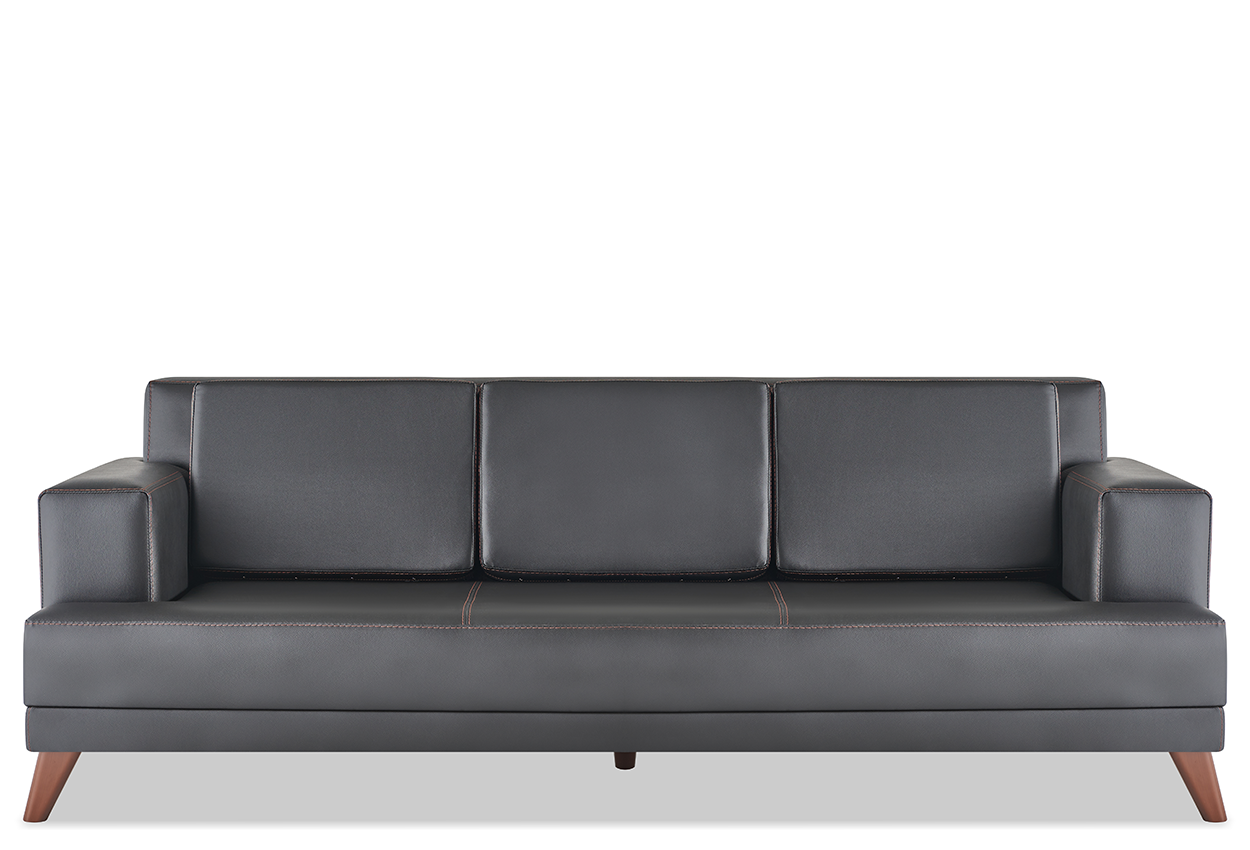 Marka Üçlü Ofis Kanepesi - Ofis mobilyası - Ofis mobilyaları