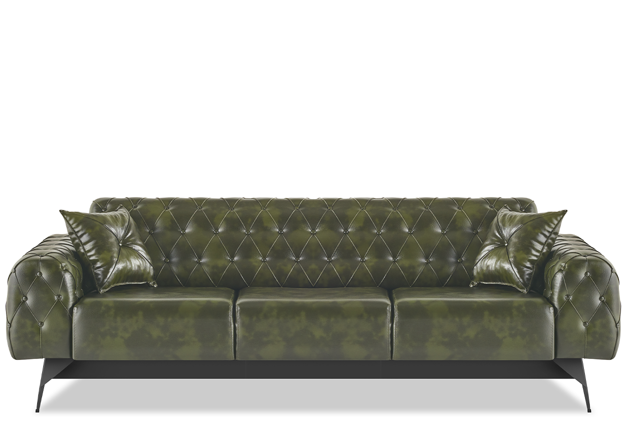 Zeus Üçlü Ofis Kanepesi - Ofis mobilyası - Ofis mobilyaları